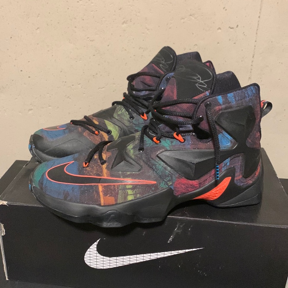 Size 13 Multicolored Lebron XIII